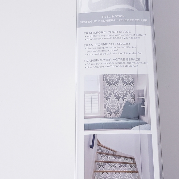 Wall Decor Nuwallpaper Nouveau Damask Peel Stick Wallpaper Poshmark